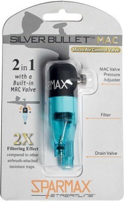 Sparmax - Silver Bullet Mac Ventil Til Airbrush