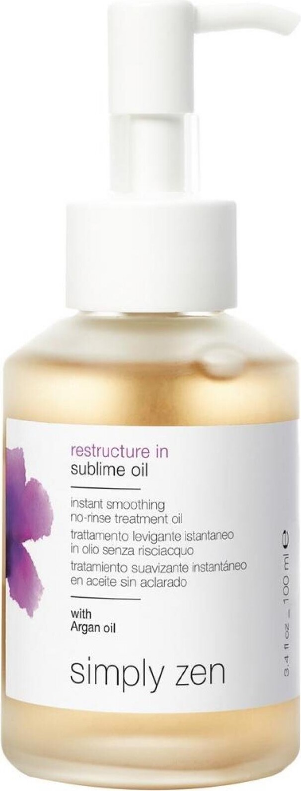Simply Zen - Restructure In Sublime Oil 100 Ml - Hårolie