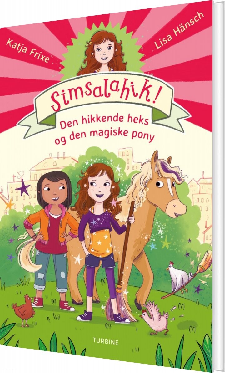 Billede af Simsalahik 1: Den Hikkende Heks Og Den Magiske Pony - Katja Frixe - Bog