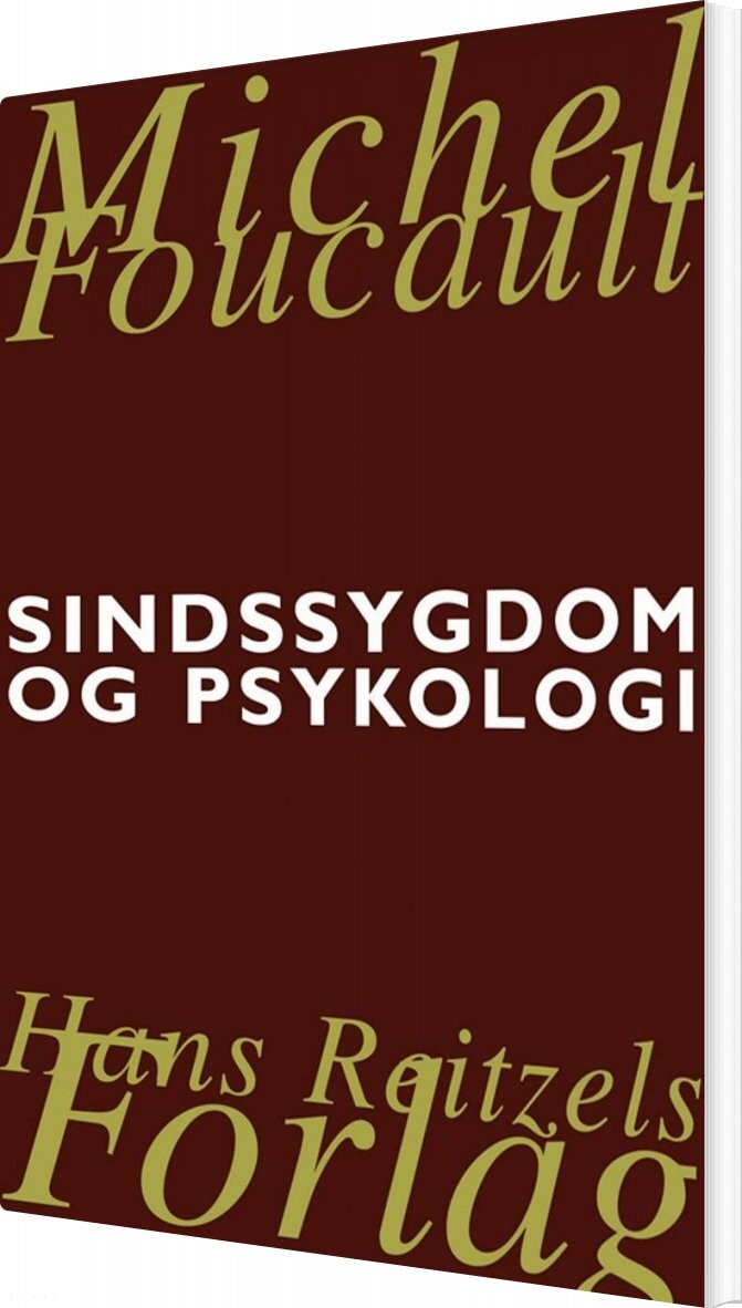 Billede af Sindssygdom Og Psykologi - Michel Foucault - Bog