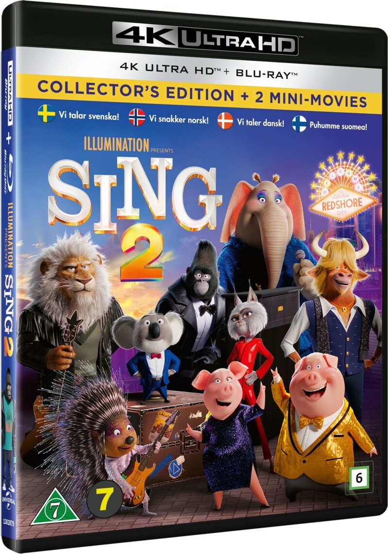 Syng 2 Film / Sing 2 - 4K Blu-Ray