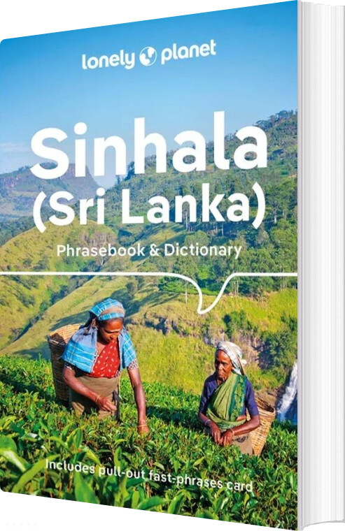 Sinhala Sri Lanka - Phrasebook & Dictionary - Lonely Planet - English Book