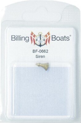 Se Sirene 10mm /1 - 04-bf-0662 - Billing Boats hos Gucca.dk