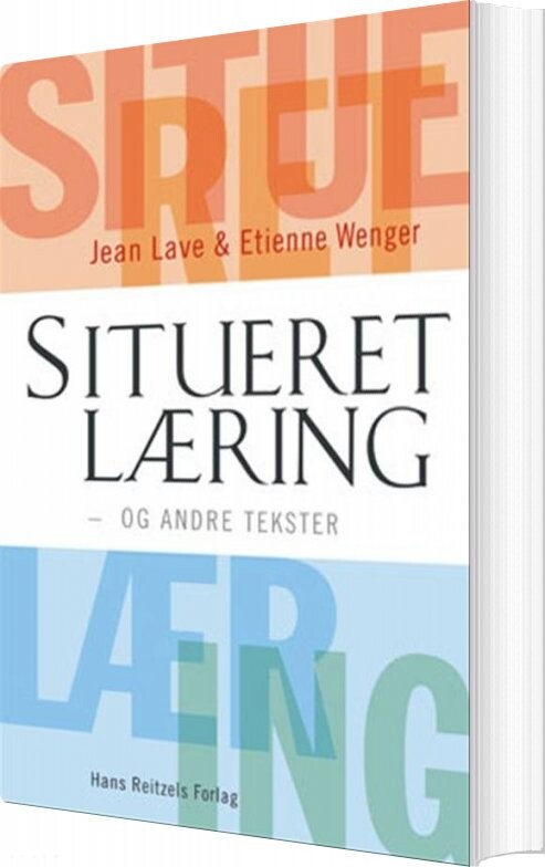 Billede af Situeret Læring - Etienne Wenger - Bog