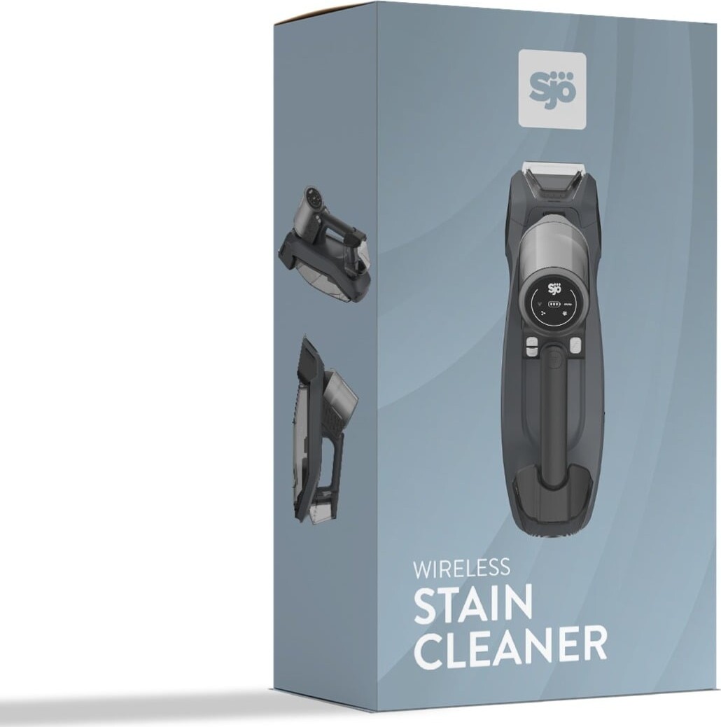 Sjö - Wireless Spot Cleaner - Trådløs Tæpperenser