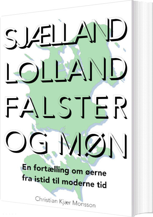Billede af Sjælland, Lolland, Falster Og Møn - Christian Monsson - Bog