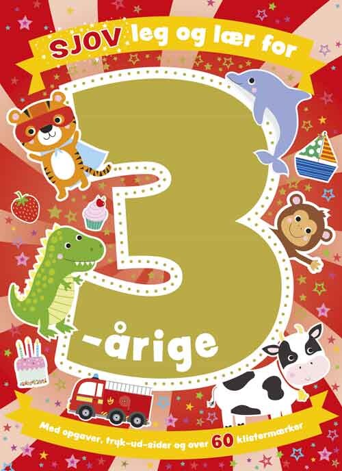 Sjov Leg Og Lær For 3-årige - Bog