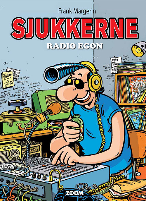 Sjukkerne: Radio Egon - Frank Margerin - Bog