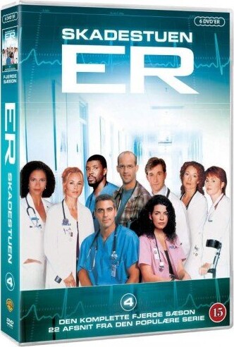 Skadestuen - Sæson 4 - DVD - Tv-serie