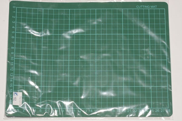 Skæreplade A4 22x30cm 3mm Grøn
