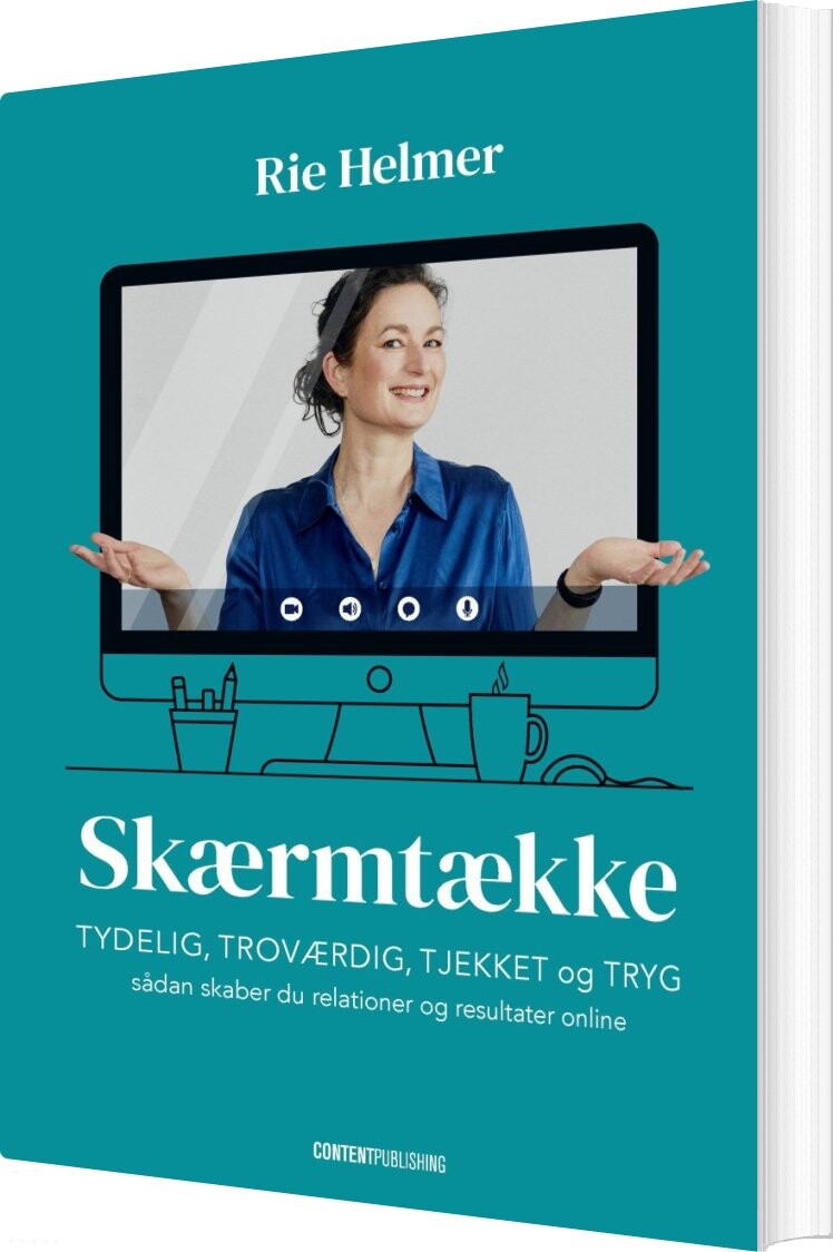Skærmtække - Rie Helmer - Bog
