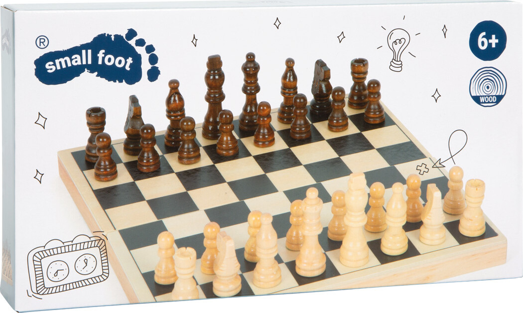 Small Foot - Wooden Chess Set