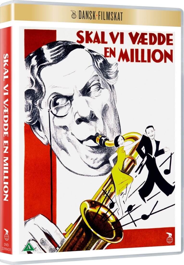 Skal Vi Vædde En Million - DVD - Film