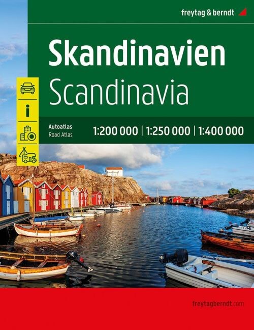 Billede af Skandinavien - Scandinavia Superatlas - Diverse - English Book