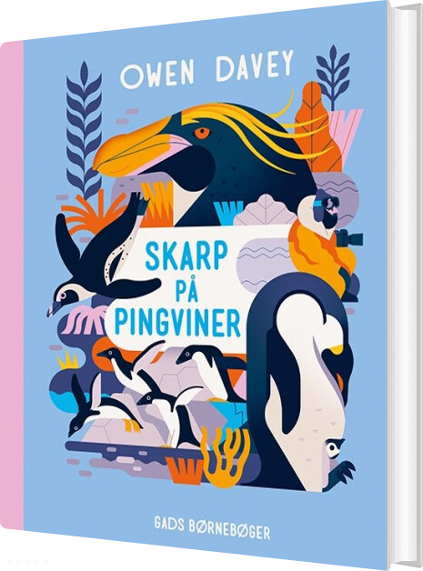 Billede af Skarp På Pingviner - Owen Davey - Bog hos Gucca.dk