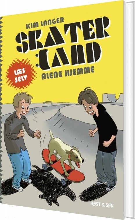Billede af Skaterland - Læs Selv - Alene Hjemme - Kim Langer - Bog hos Gucca.dk