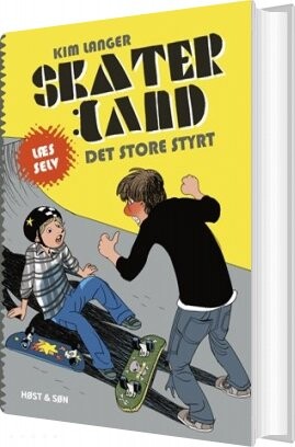 Billede af Skaterland - Læs Selv - Det Store Styrt - Kim Langer - Bog