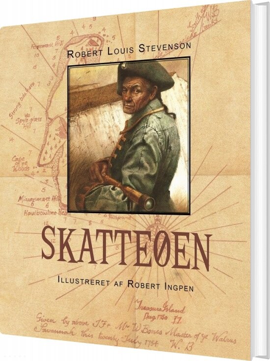 Billede af Skatteøen - Robert Ingpen - Robert Louis Stevenson - Bog hos Gucca.dk