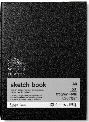 Skitsebog - A3 - 50 Sider - Winsor & Newton