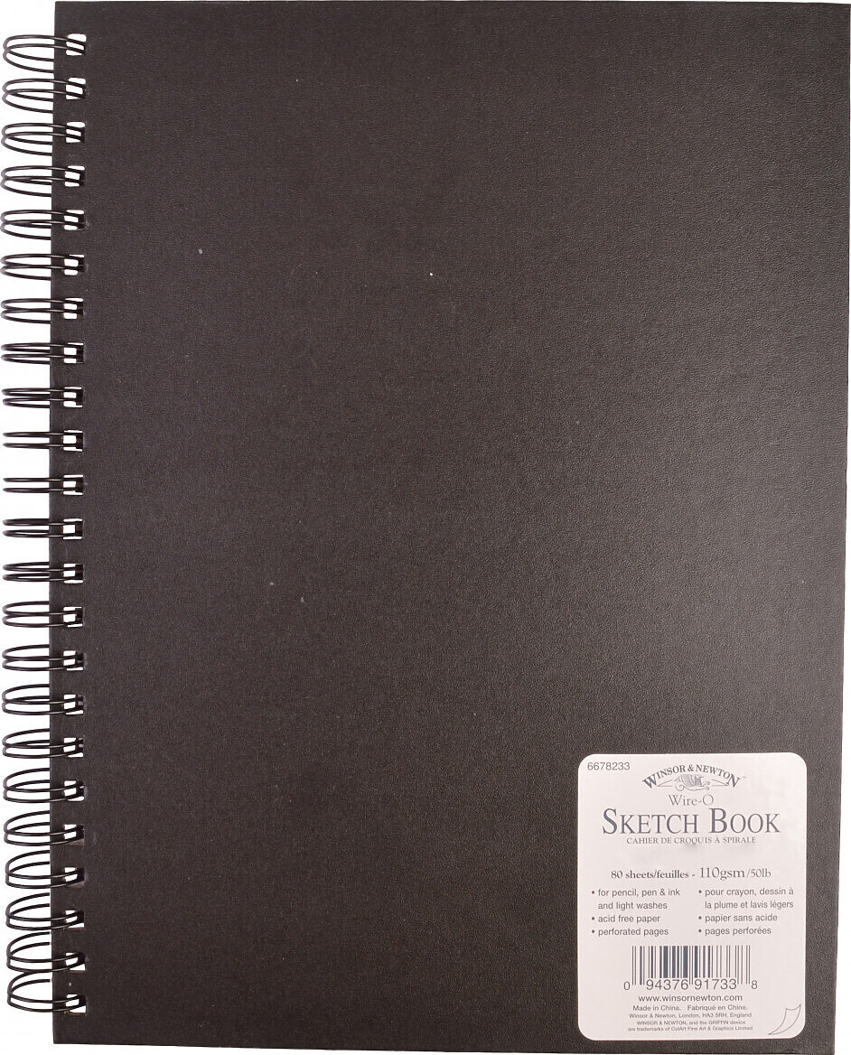 Skitsebog - A5 - Winsor & Newton - 80 Ark billede