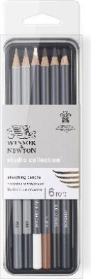 Skitseblyanter - 6 Stk - Studio Collection - Winsor & Newton