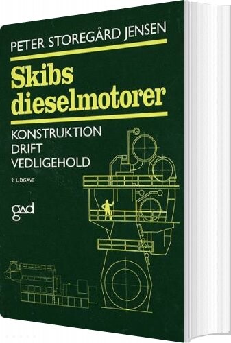 Billede af Skibsdieselmotorer - Peter Storegård Jensen - Bog