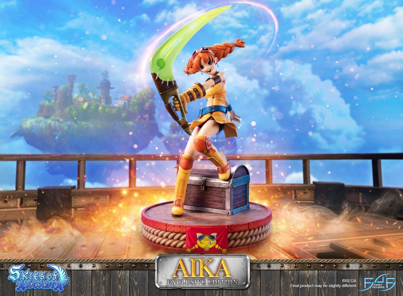 Skies Of Arcadia - Aika Statue - Resin Figur - 38 Cm - First4figures