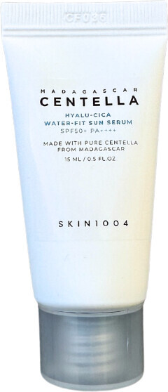 Skin1004 - Madagascar Centella Hyalu-cica Water-fit Sun Serum Spf50+ Pa++++ 15 Ml - Solcreme
