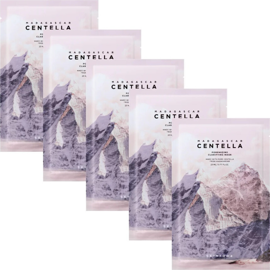 Skin1004 - Madagascar Centella Poremizing Clarifying Mask - 5 Pcs.