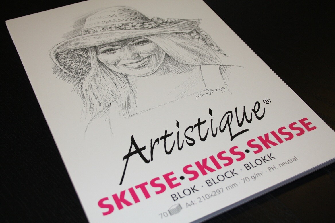 Skitseblok Artistique A4 70 G - 70 Ark