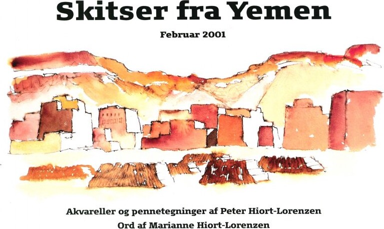 Skitser Fra Yemen - Marianne Hjort-lorenzen - Bog
