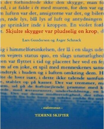Billede af Skjulte Skygger Var Pludselig En Krop - Asger Schnack - Bog