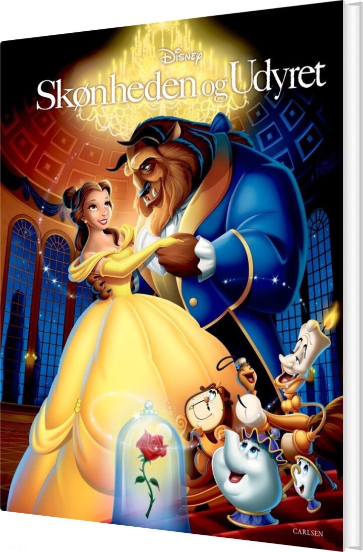 Skønheden Og Udyret - Disney - Bog