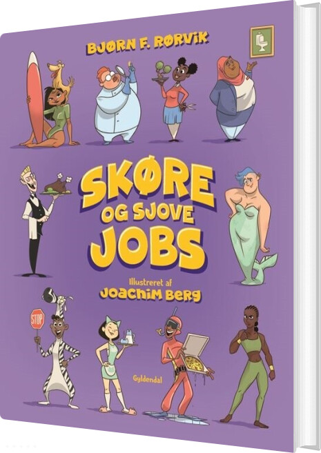 Skøre Og Sjove Jobs - Bjørn F. Rørvik - Bog