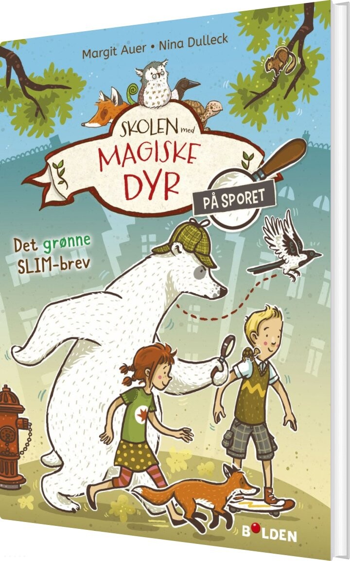 Billede af Skolen Med Magiske Dyr - På Sporet 1: Det Grønne Slim-brev - Margit Auer - Bog