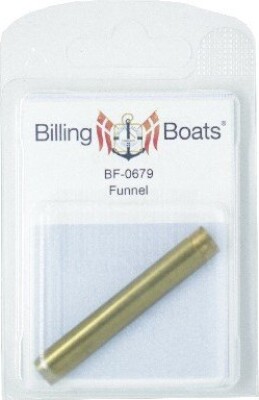 Billing Boats Fittings - Skorsten - 4 X 60 Mm