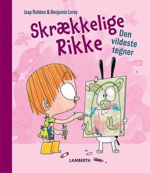 Billede af Skrækkelige Rikke - Den Vildeste Tegner - Jaap Robben - Bog hos Gucca.dk