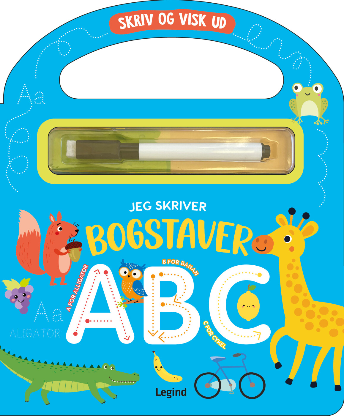 Jeg Skriver - Bogstaver - Bog