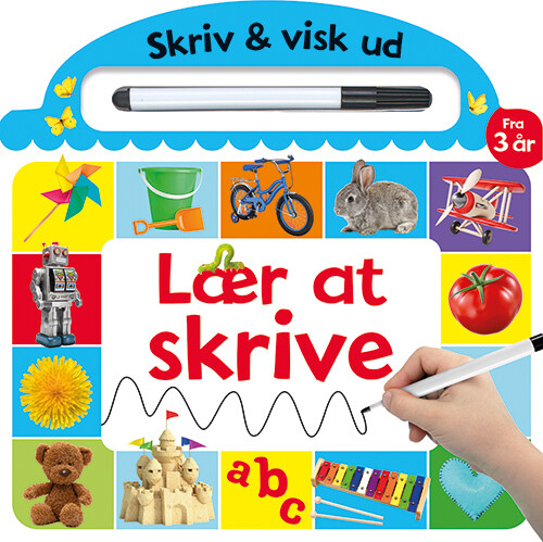 Billede af Skriv Og Visk Ud - Lær At Skrive - Diverse - Bog