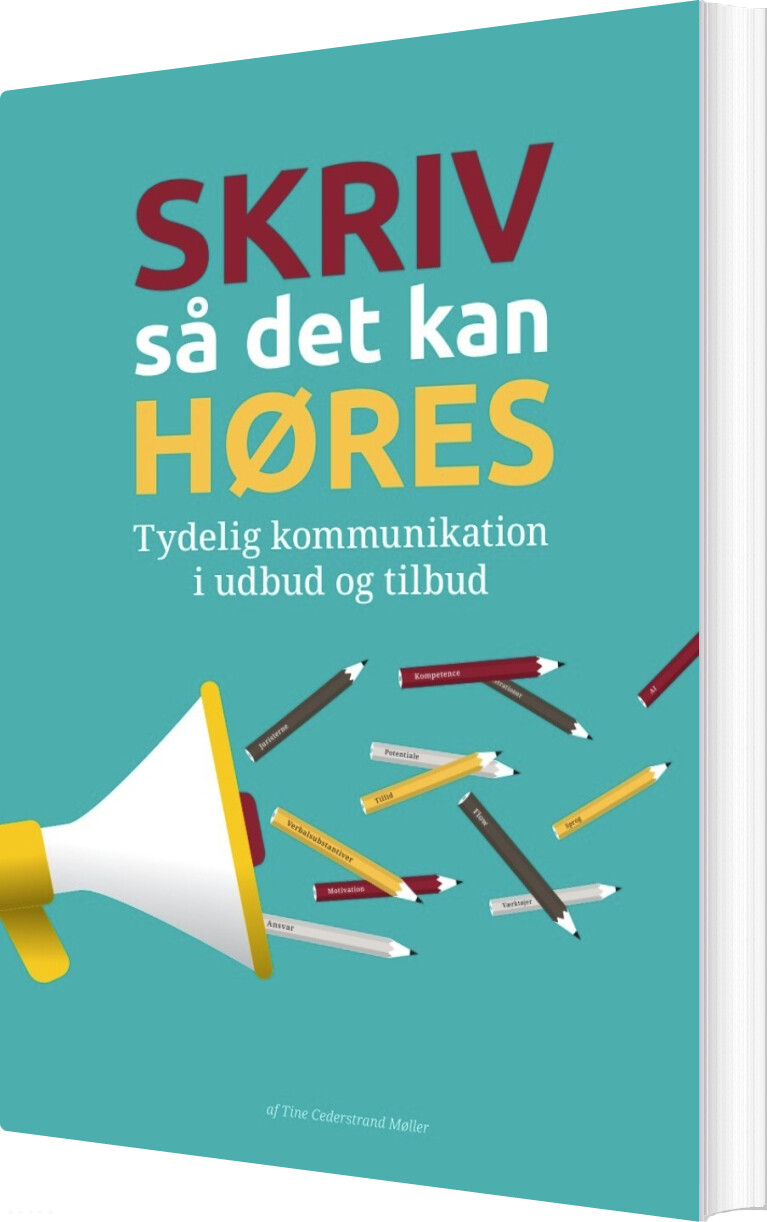 Skriv Så Det Kan Høres - Tine Cederstrand Møller - Bog