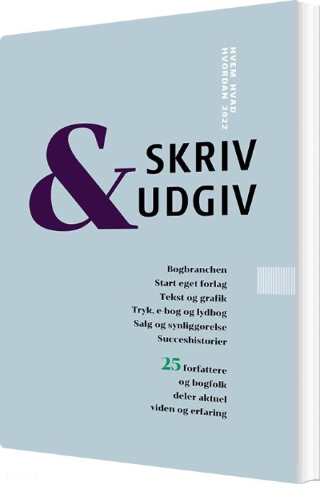 Billede af Skriv Og Udgiv - Antologi - Bog