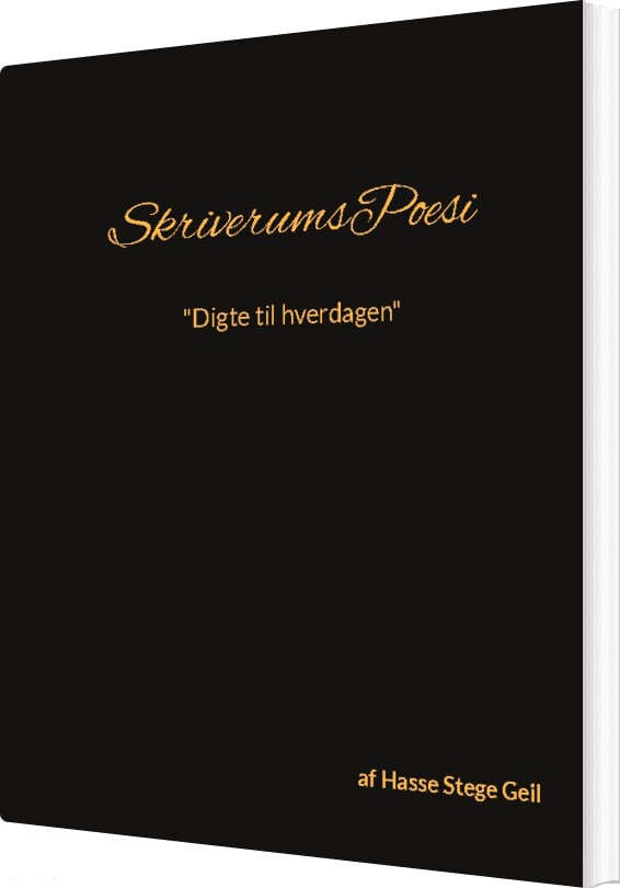Skriverumspoesi - Hasse Stege Geil - Bog