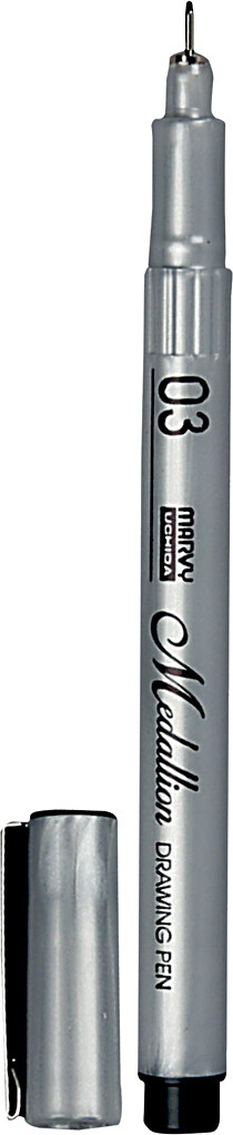 Skrivetusch - Tykkelse 0,3 Mm - Sort - 1 Stk.