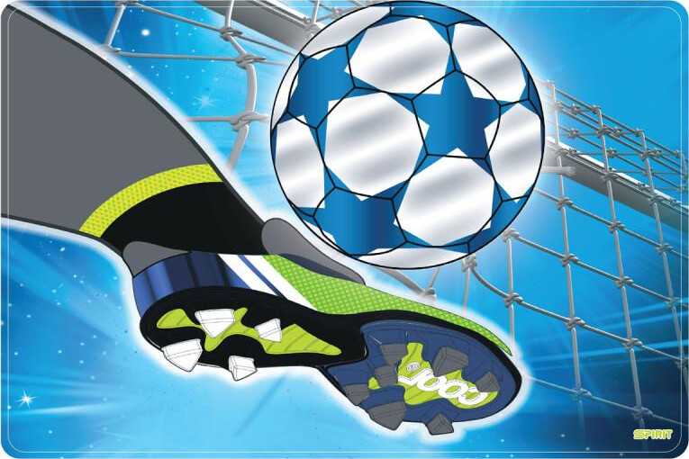 Skriveunderlag - Fodbold - 60x40 Cm - Spirit