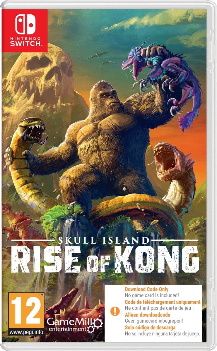 Skull Island: Rise Of Kong - Kode I Boks - Nintendo Switch