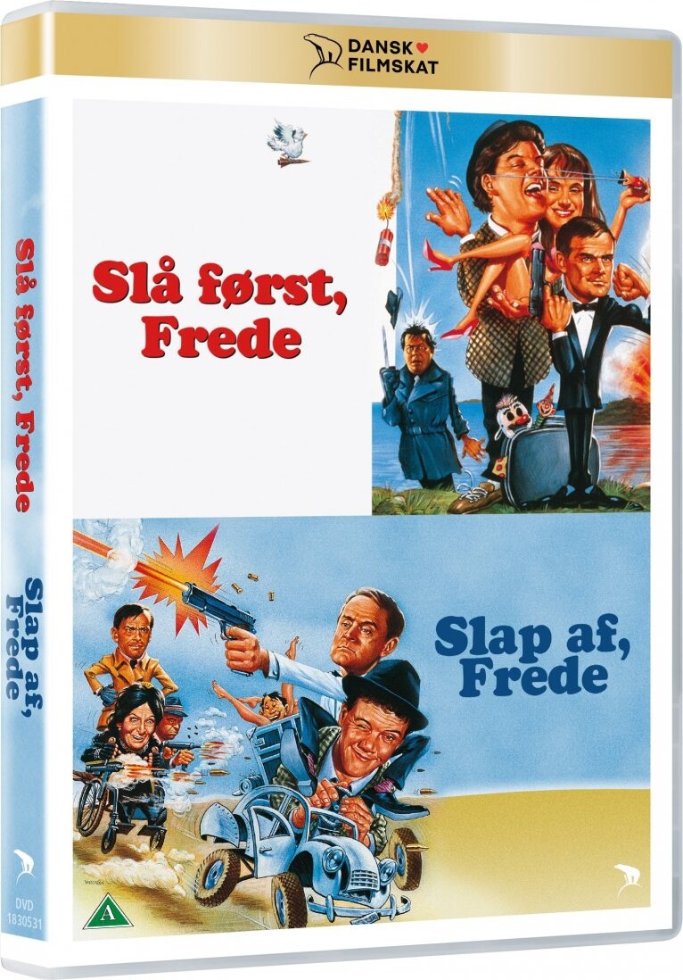 Slap Af, Frede // Slå Først, Frede - DVD - Film