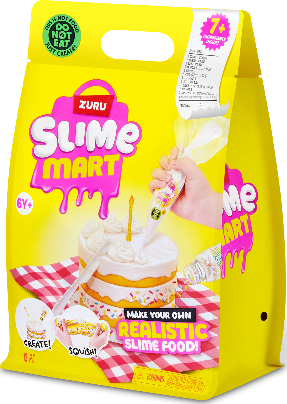 Zuru Slime Mart - Birthday Cake Shopping Bag S2 - Slime Sæt