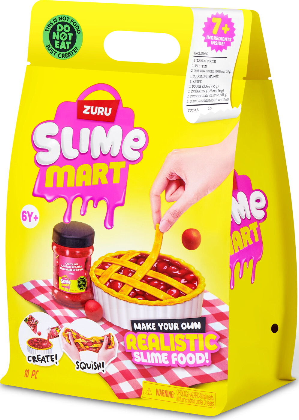 Zuru Slime Mart - Cherry Pie Shopping Bag S2 - Slime Sæt