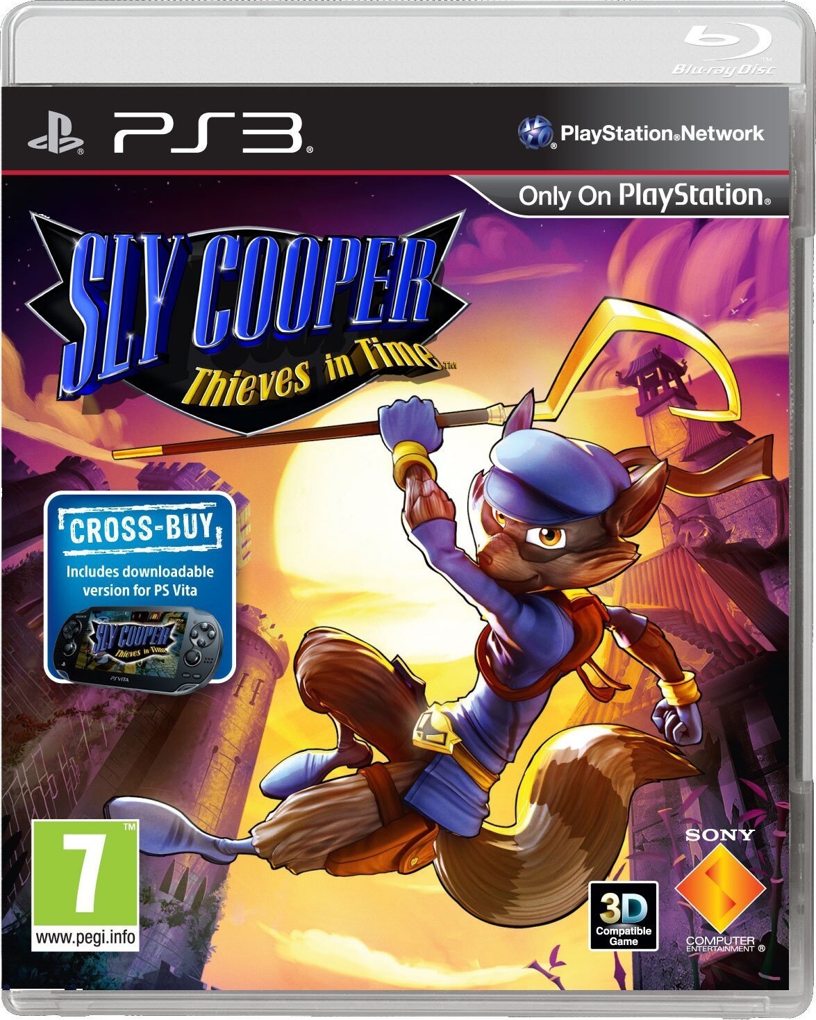 Sony Sly Cooper Thieves In Time Platformspil Til Playstation 3
