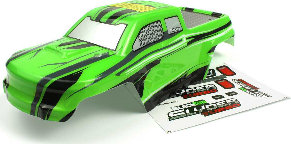 Slyder Mt Turbo Body (green/black) - 540204 - Blackzon